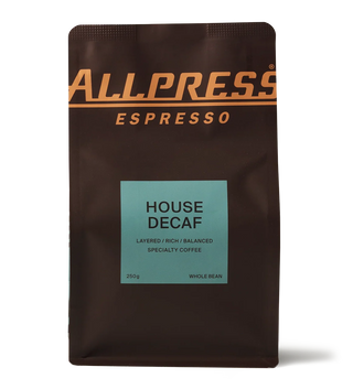 House Decaf - Whole Bean 250G