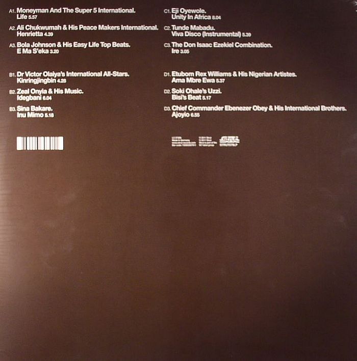 Nigeria 70 - Sweet Times: Afro- Funk, Highlife & Juju from 1970'S Lagos