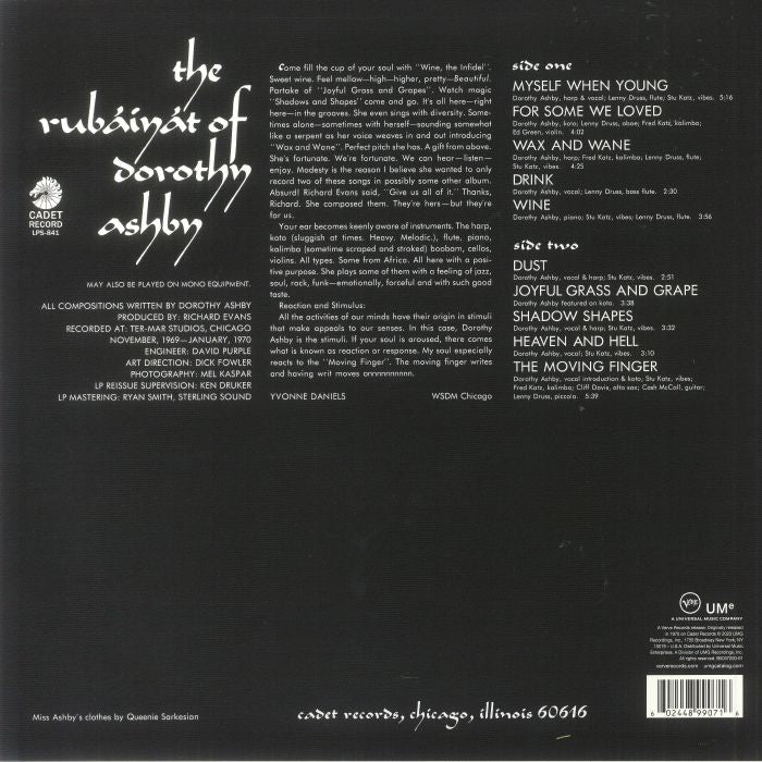 The Rubályát Of Dorothy Ashby
