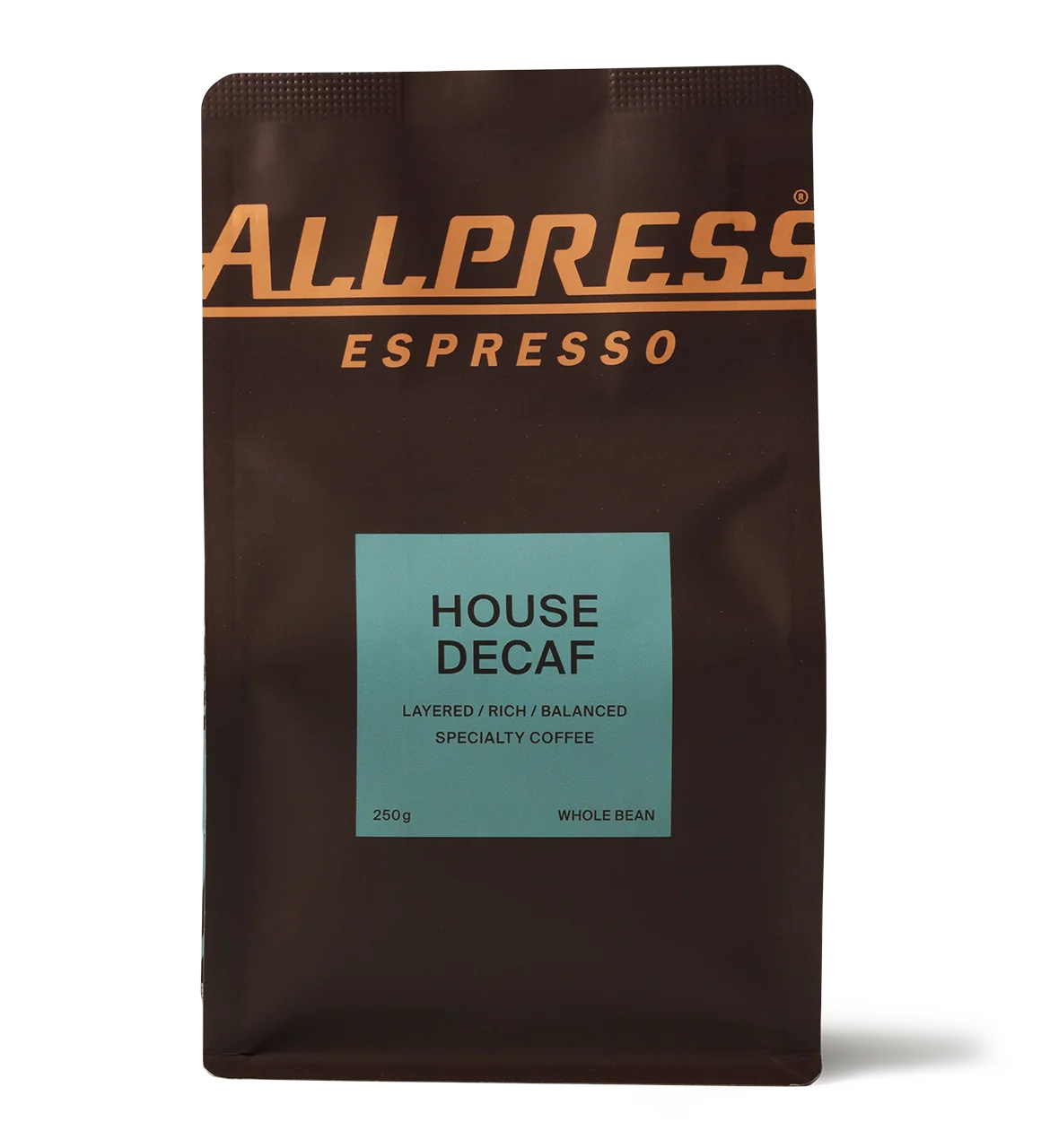House Decaf - Whole Bean 250G