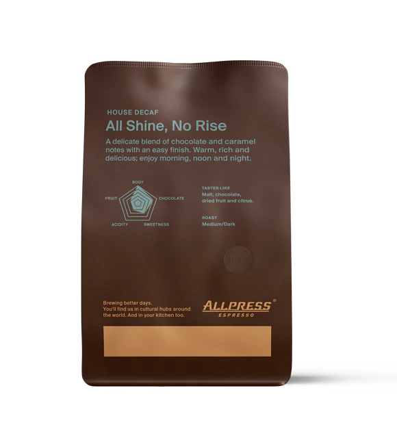 House Decaf - Whole Bean 250G